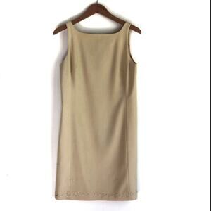 Nicole Miller embroidered hem dress